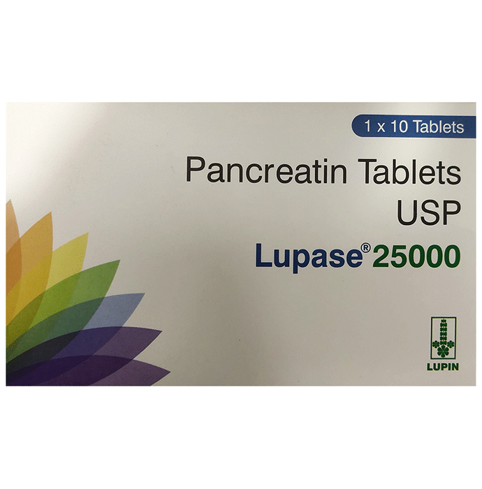 Lupase 25000 Tablet