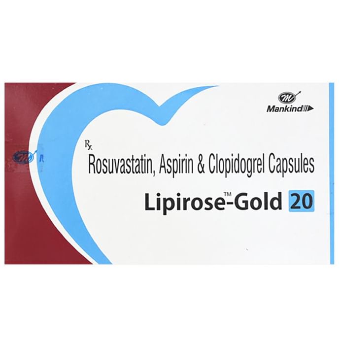 Lipirose-Gold 20 Capsule
