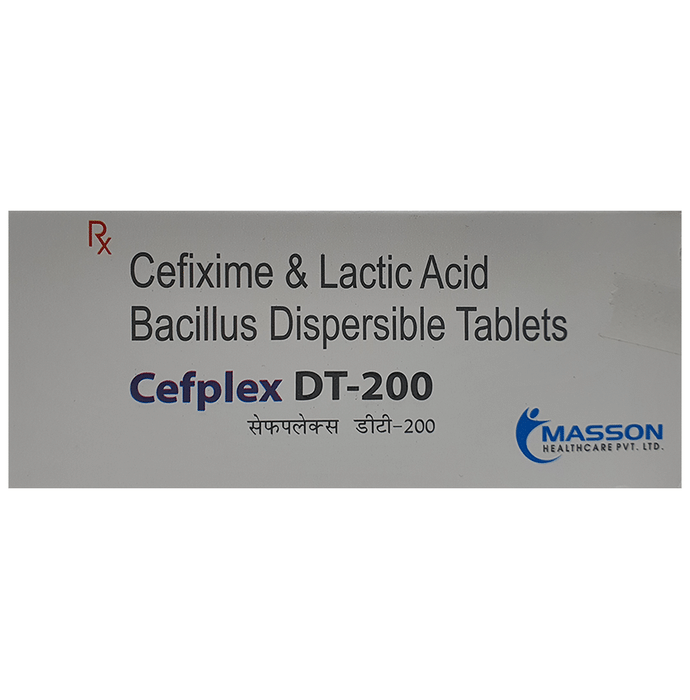 Cefplex DT 200 Tablet