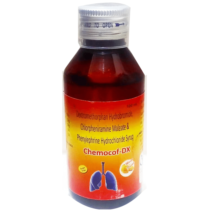 Chemocof-DX Syrup Mango Sugar Free