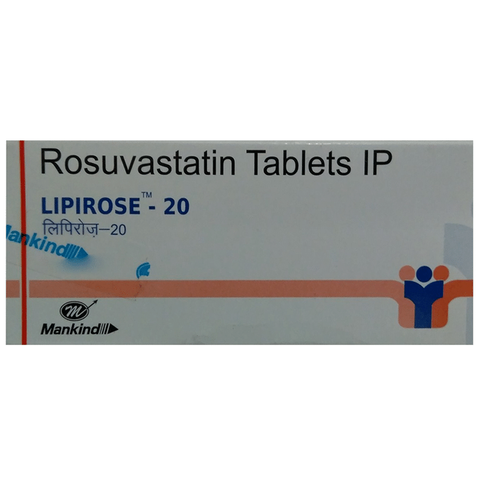 Lipirose 20 Tablet