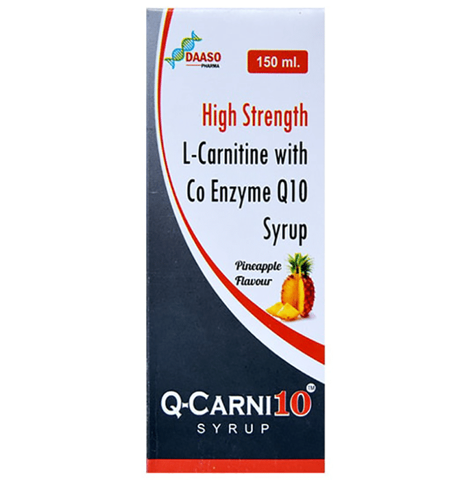 Q-Carni 10 Syrup Pineapple