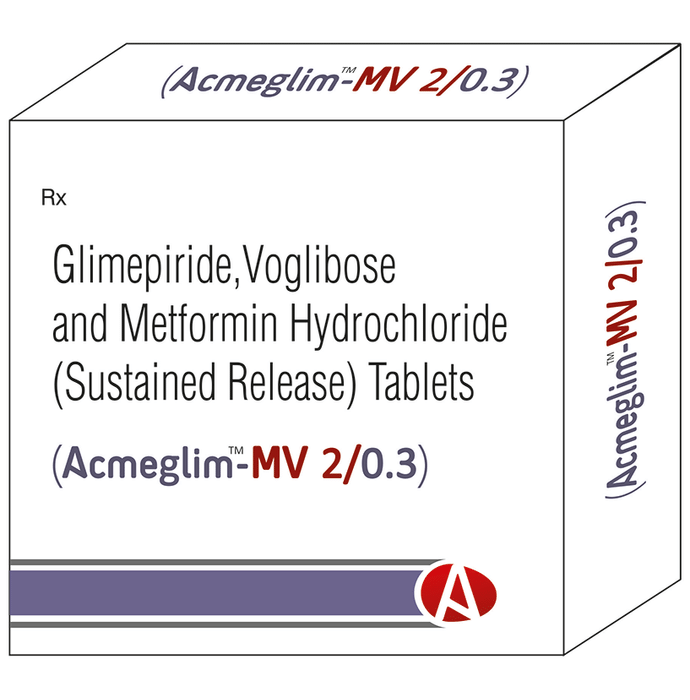 Acmeglim-MV 2/0.3 Tablet SR