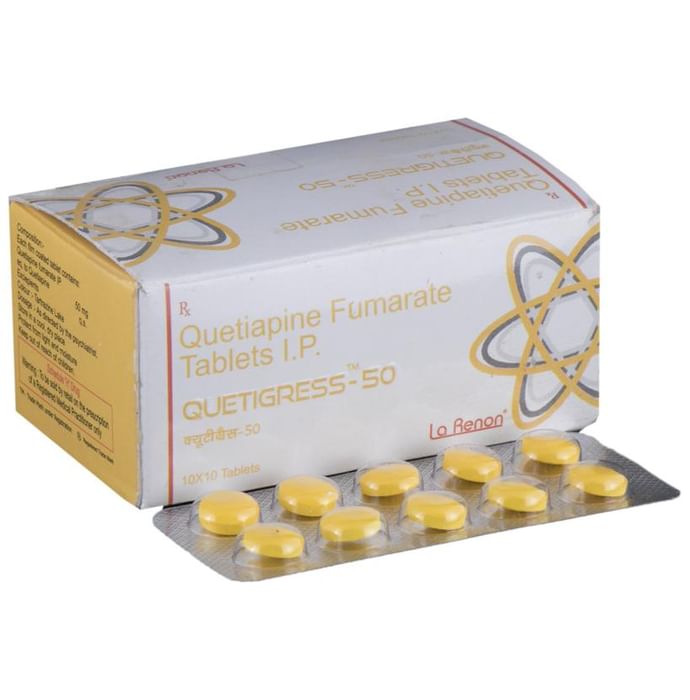 Quetigress 50 Tablet
