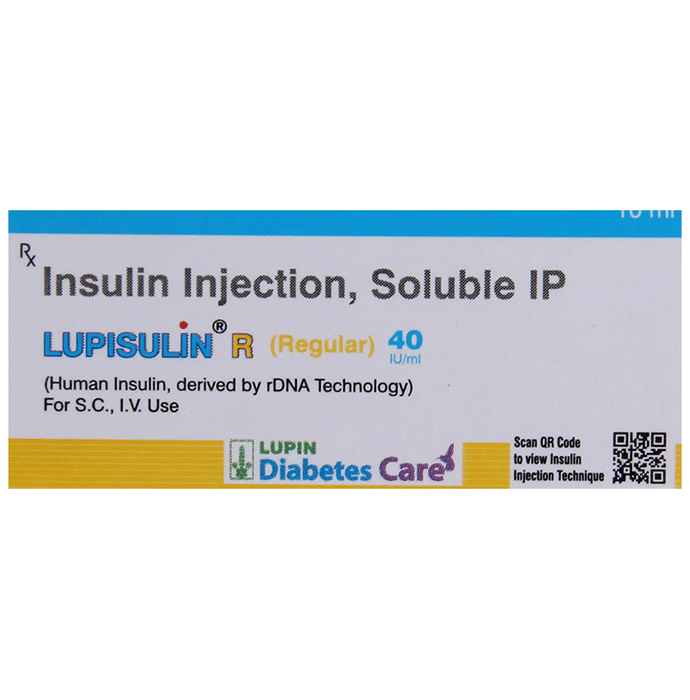 Lupisulin R 40IU/ml Solution for Injection