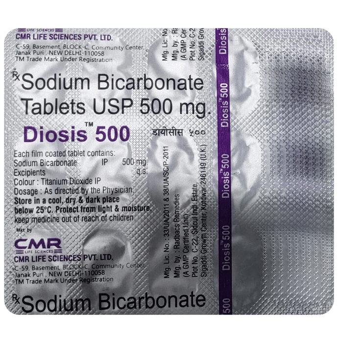 Diosis 500mg Tablet