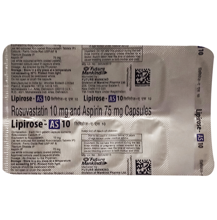 Lipirose-AS 10 Capsule