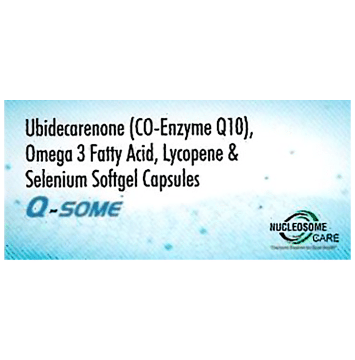 Q-Some Softgel Capsule