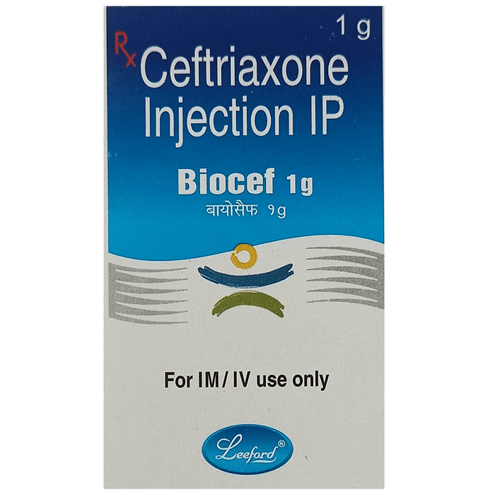 Biocef 1g Injection