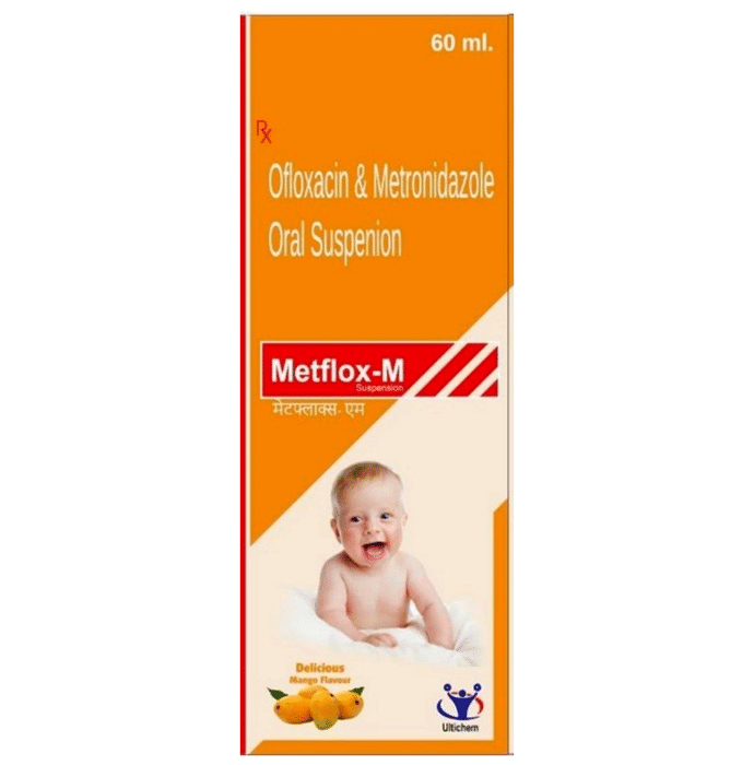 Metflox-M Oral Suspension Delicious Mango