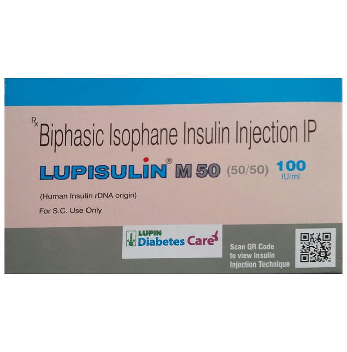 Lupisulin M 50 Injection 100IU/ml