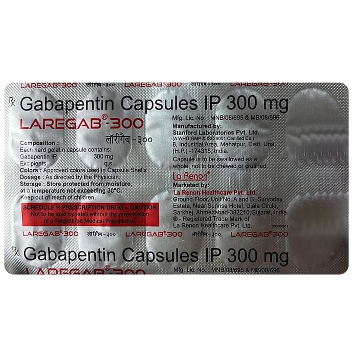 Laregab 300mg Capsule