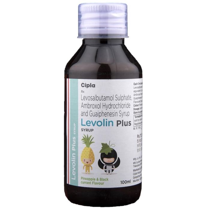 Levolin Plus Syrup Pineapple & Black currant
