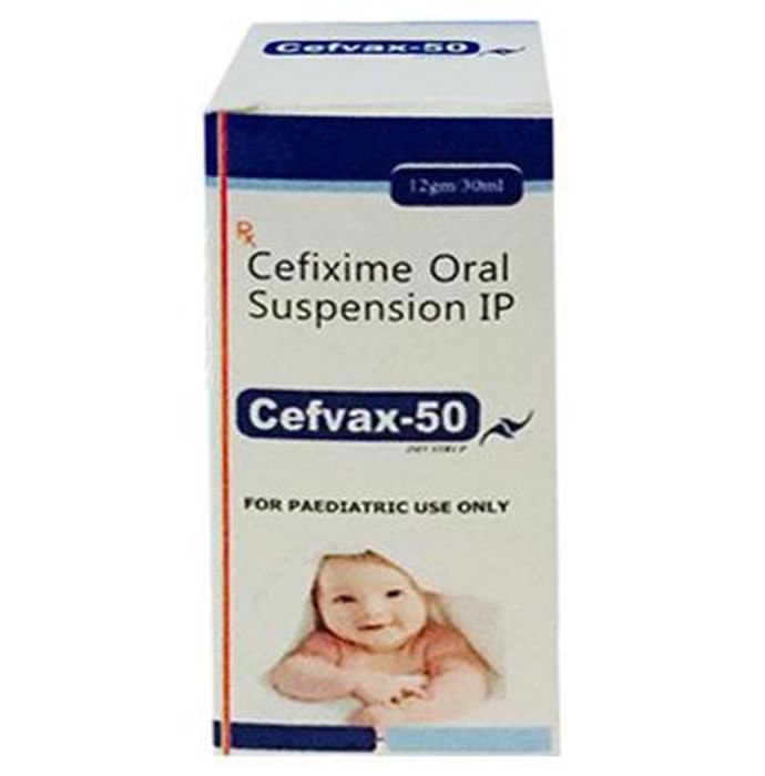 Cefvax 50 Dry Syrup