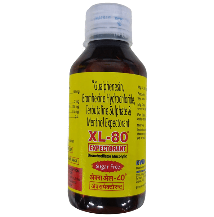 XL 80 Expectorant Sugar Free