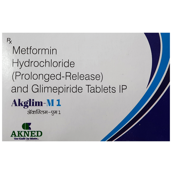 Akglim-M 1 Tablet PR