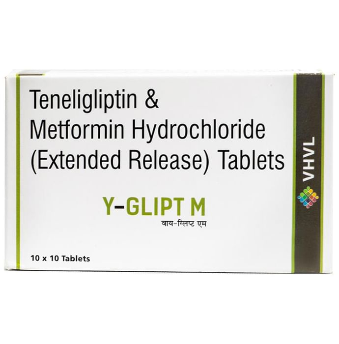 Y Glipt M 500mg/20mg Tablet ER