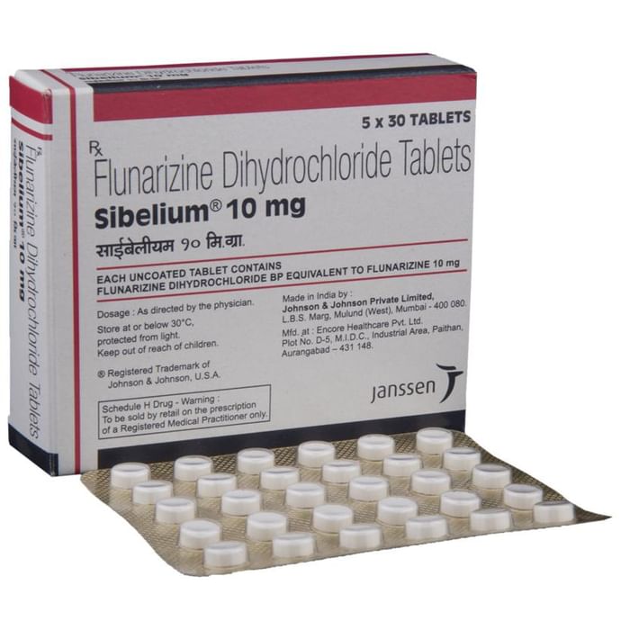 Sibelium 10mg Tablet