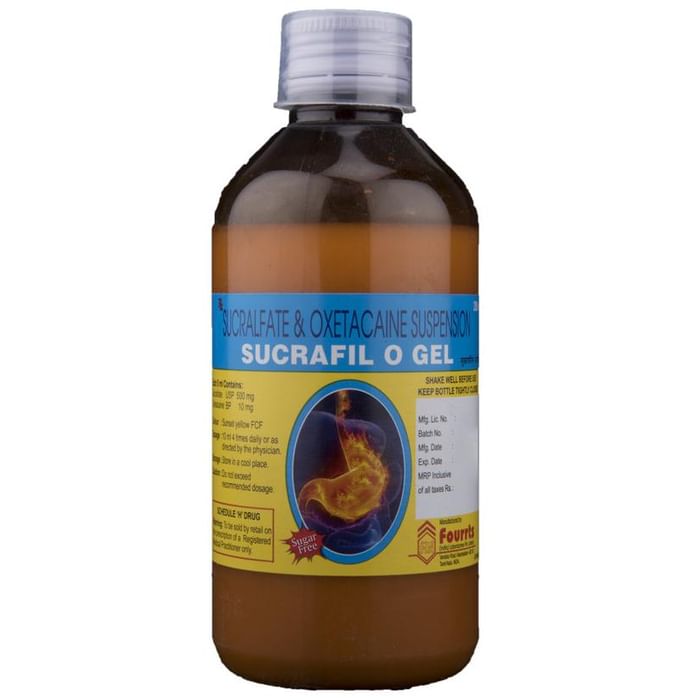 Sucrafil O Gel Sugar Free