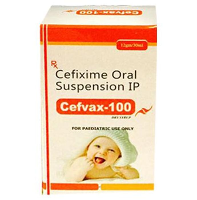 Cefvax 100 Dry Syrup