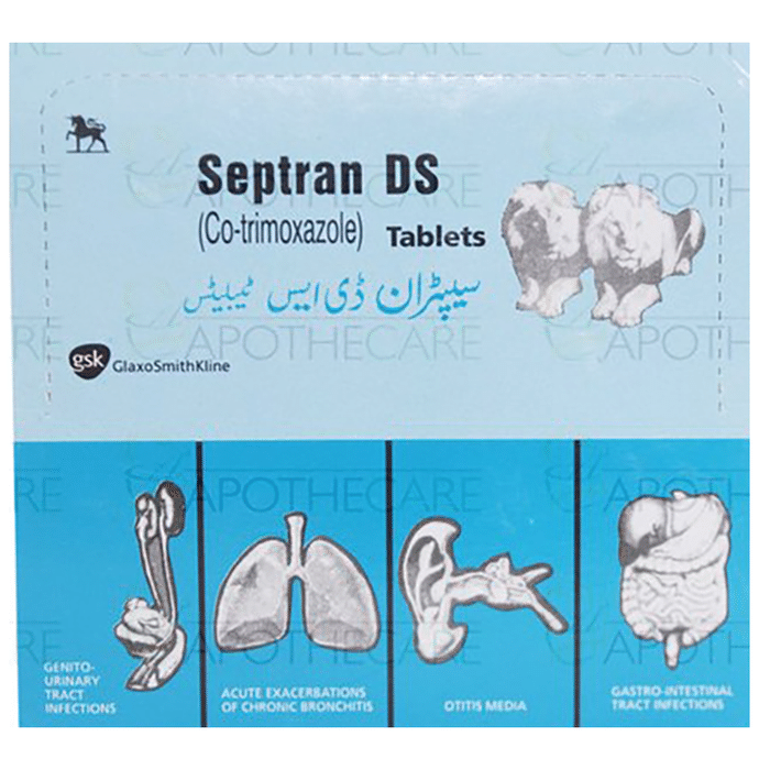 Septran DS 800mg/160mg Tablet