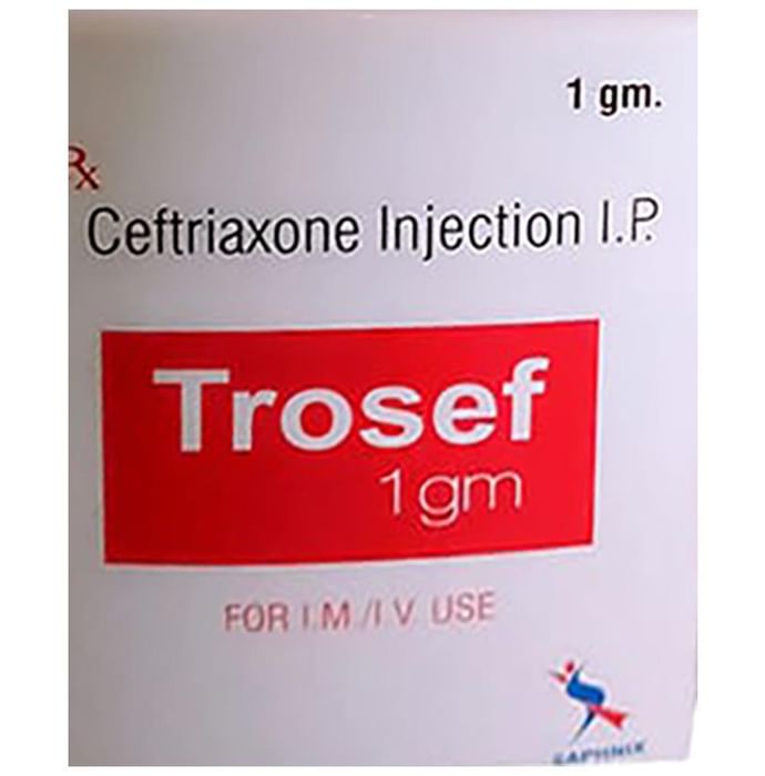 Trosef 1gm Injection