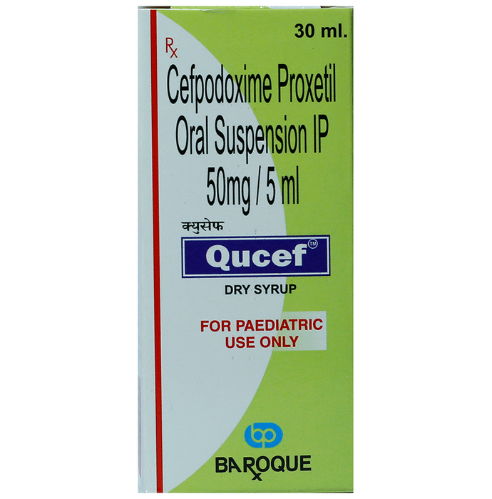 Qucef Oral Suspension