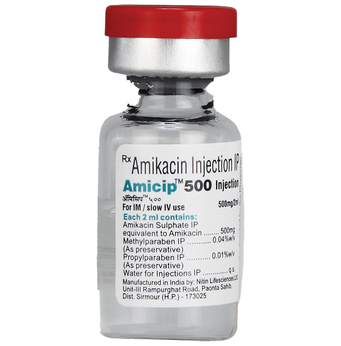 Amicip 500mg Injection