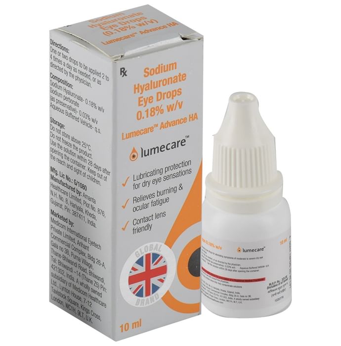 Lumecare Advance HA Eye Drop