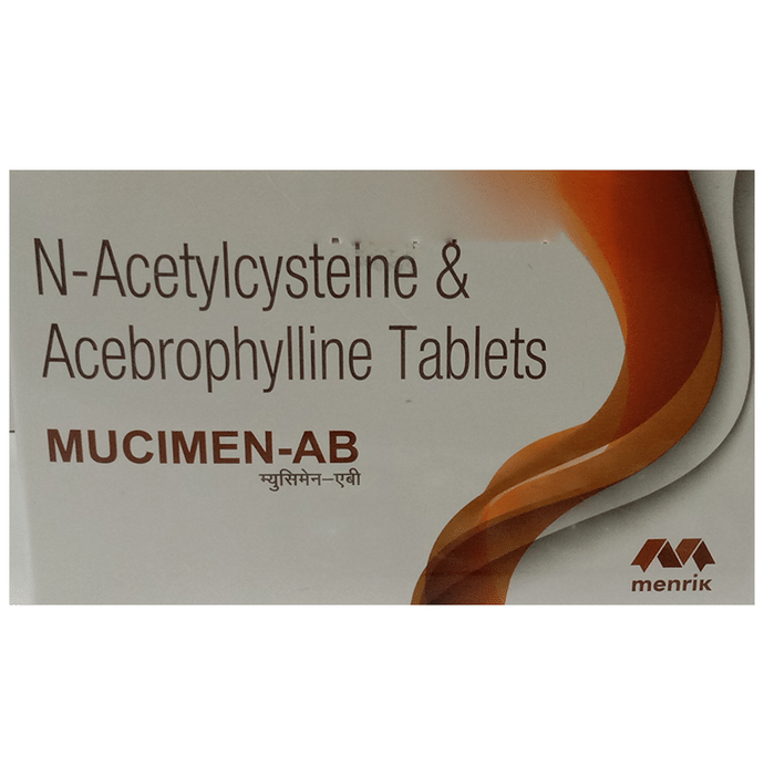 Mucimen AB 50mg/600mg Tablet