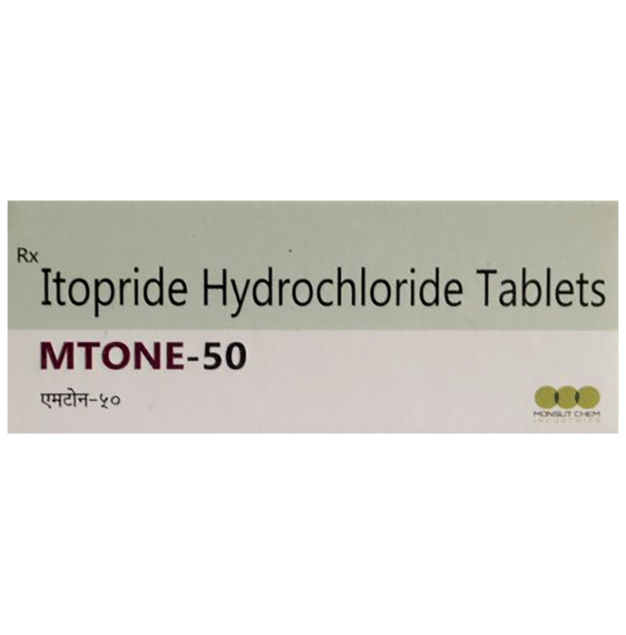 Mtone 50mg Tablet