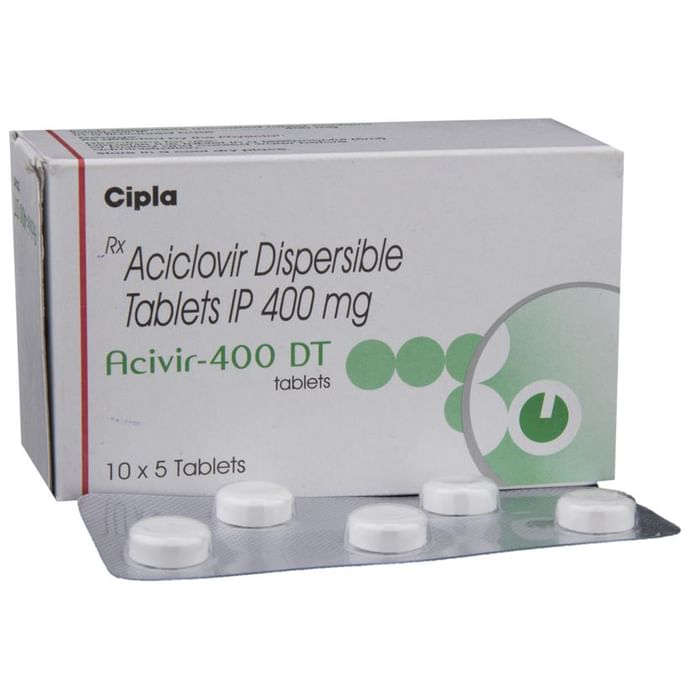 Acivir 400 DT Tablet