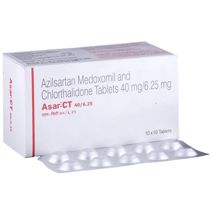 Asar-CT 40/6.25 Tablet