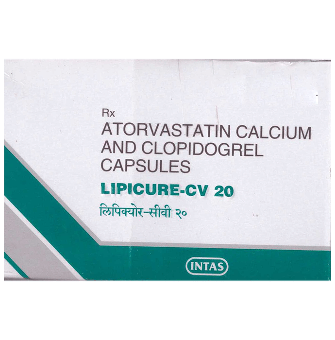 Lipicure CV 20mg/75mg Capsule