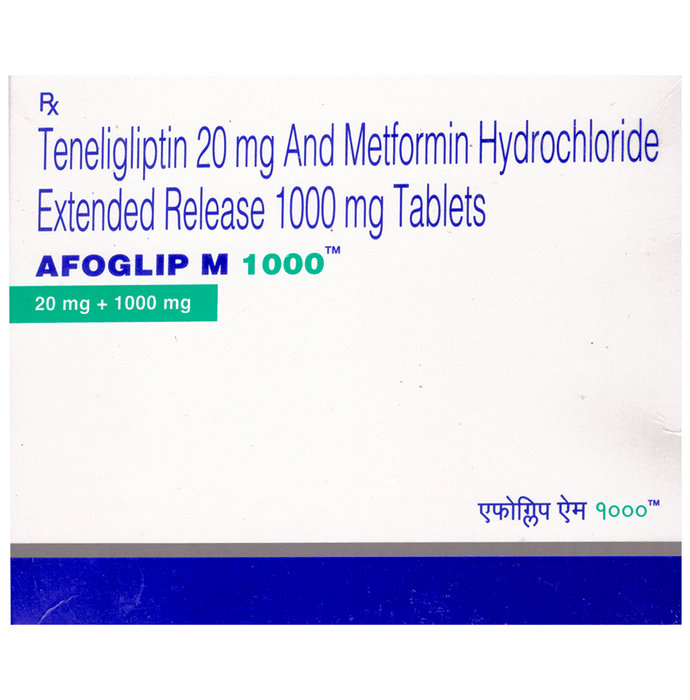 Afoglip M 1000 Tablet ER
