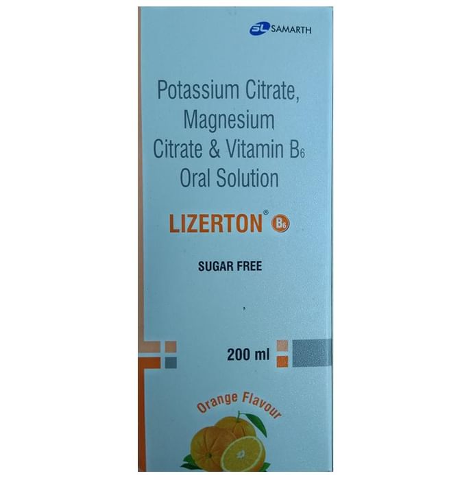 Lizerton B6 Oral Solution Orange Sugar Free