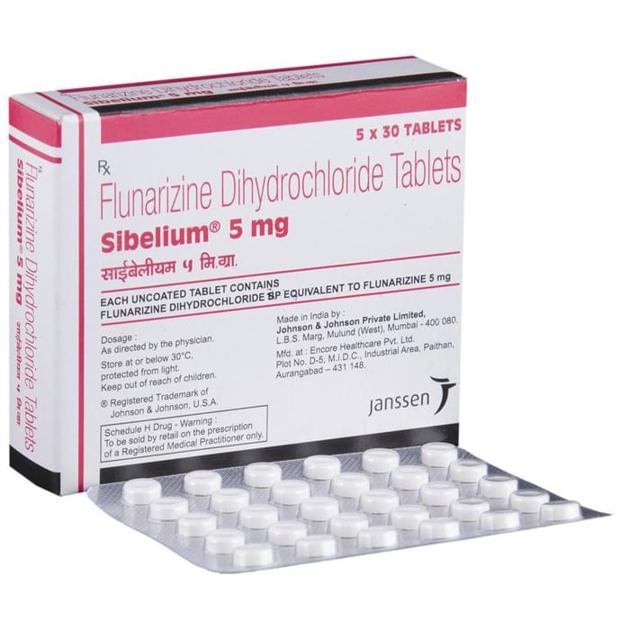 Sibelium 5mg Tablet