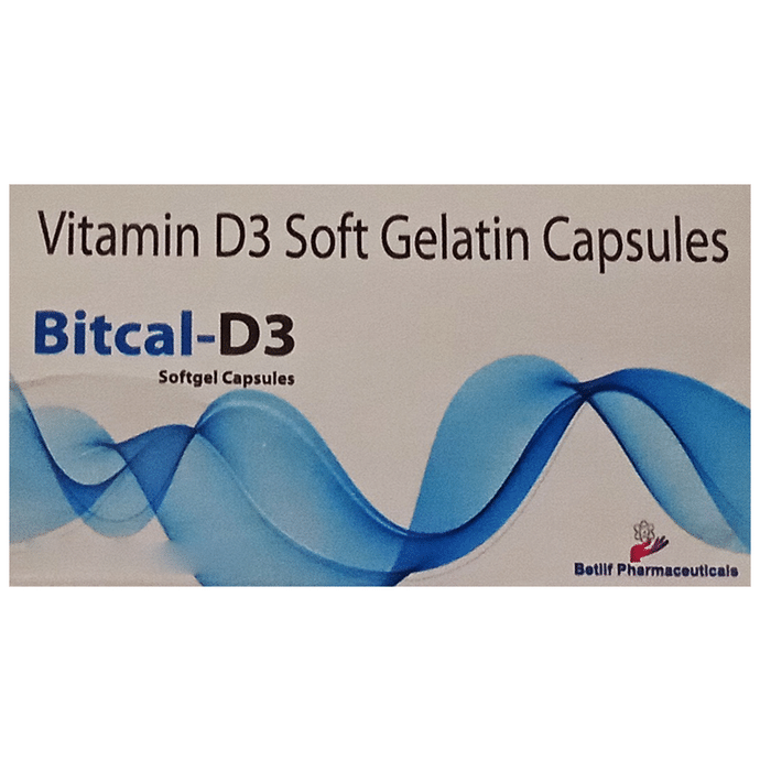 Bitcal-D3 Softgel Capsule