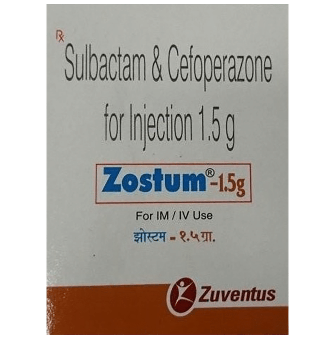 Zostum 1.5gm Injection