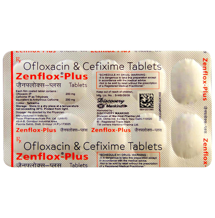 Zenflox-Plus 200 Tablet