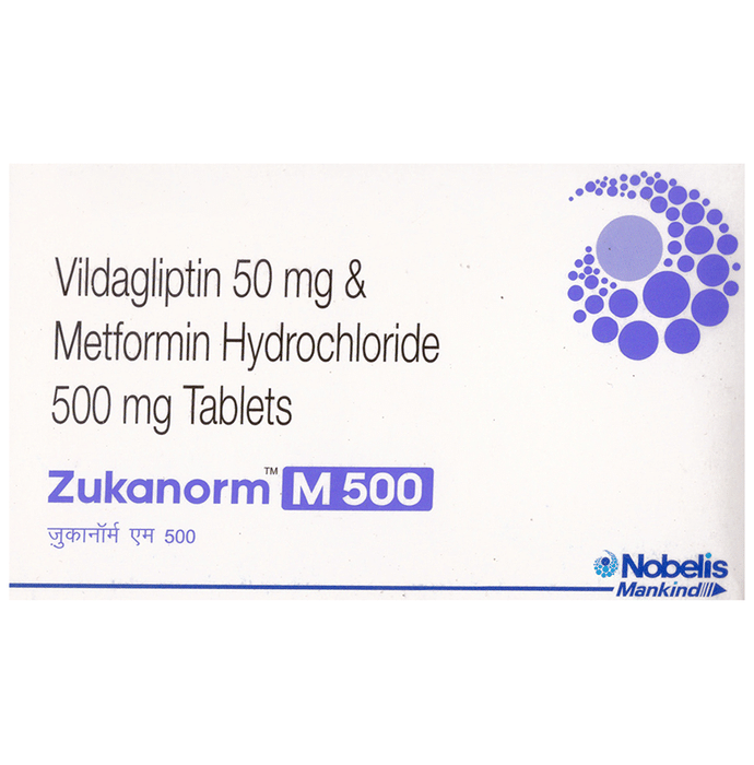 Zukanorm M 500 Tablet