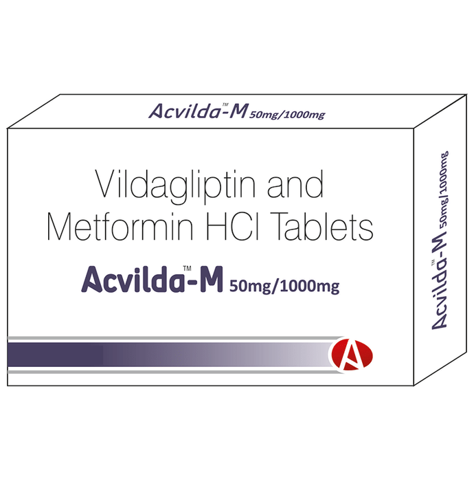 Acvilda-M 1000mg/50mg Tablet