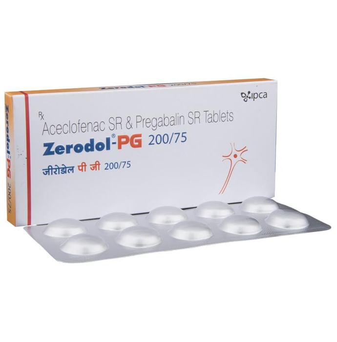 Zerodol-PG 200/75 Tablet SR