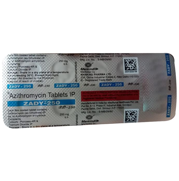 Zady 250 Tablet