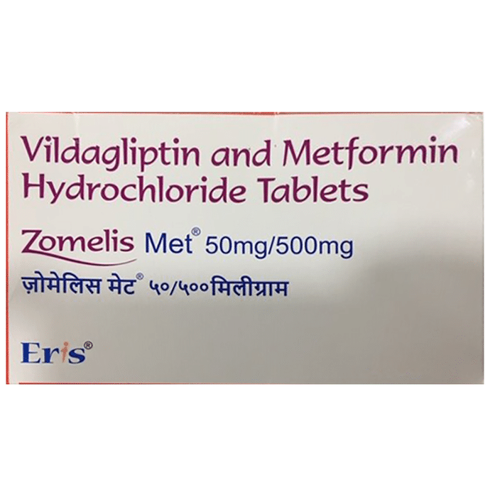 Zomelis Met 50mg/500mg Tablet