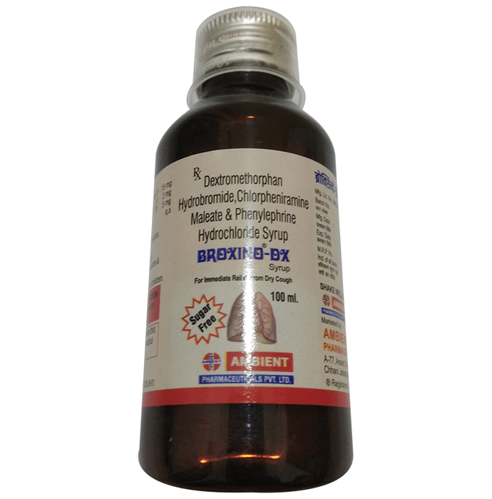 Broxino-DX Syrup Sugar Free