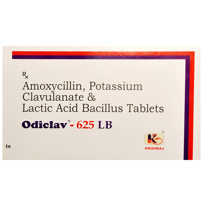 Odiclav LB 500mg/125mg Tablet