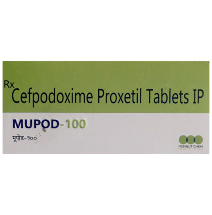 Mupod 100mg Tablet