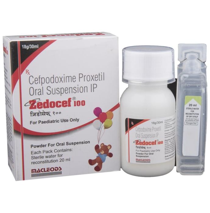 Zedocef 100 Oral Suspension