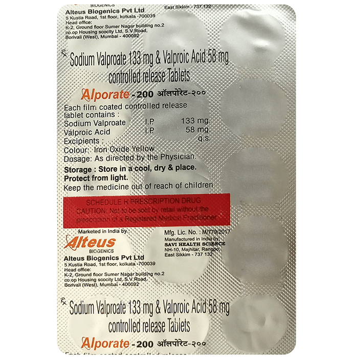 Alporate 200 Tablet CR
